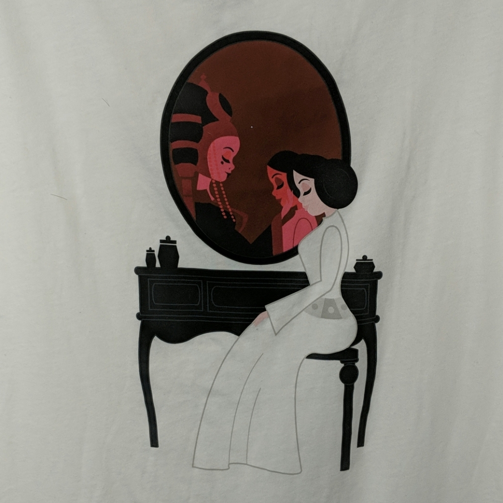 Star Wars Padme and Leia Vanity Tee Shirt